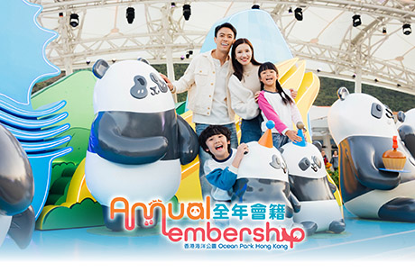 Become an Annual Member to enjoy more fun at Ocean Park!